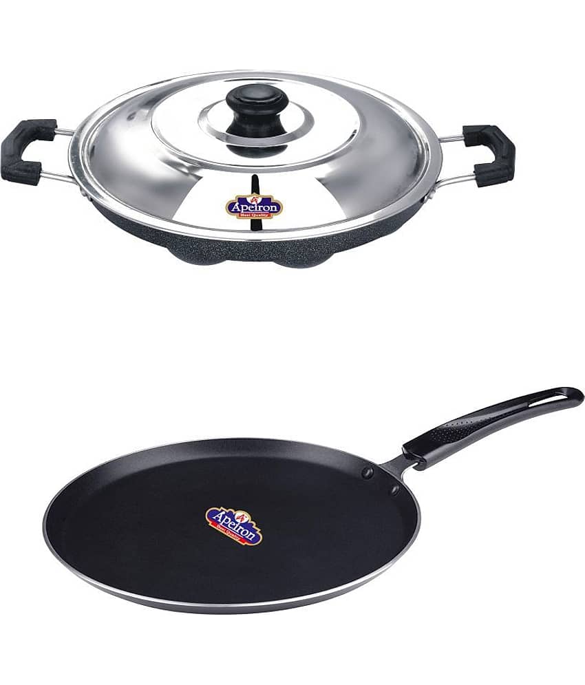 APEIRON APPAM AND DOSA TAWA Non-Stick Aluminum Pot 27 cm 1 mL