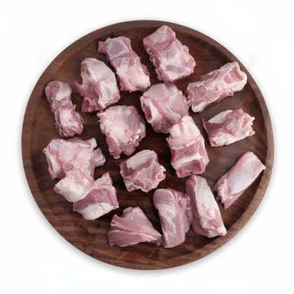 Fresh Mutton Curry Cut - 1 kg - One pack of fresh mutton curry cut