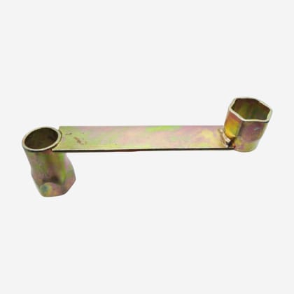 KARTHI7OCT STORE Plug Spanner L-Type (Double End � 19 mm & 21 mm) � Heavy-Duty Chrome Steel Socket Spanner Tool � Plug Remover for Two Wheelers, Bikes, Scooters � Golden Zinc Finishing KARTHI7OCT STORE Plug Spanner L-Type (Double End � 19 mm & 21 mm) � Heavy-Duty Chrome Steel Socket Spanner Tool � Plug Remover for Two Wheelers, Bikes, Scooters � Golden Zinc Finishing