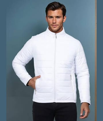 kotty Nylon Men's Casual Jacket - White ( Pack of 1 )