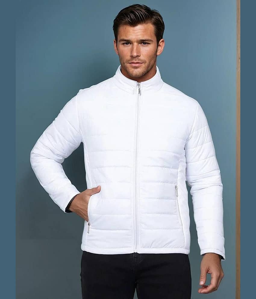 kotty Nylon Men's Casual Jacket - White ( Pack of 1 )