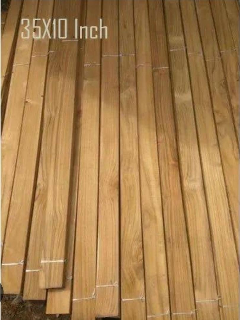 Adison 25 X 10 Teak Wood Strips Cheep Pack Of 11to14 Pcs
