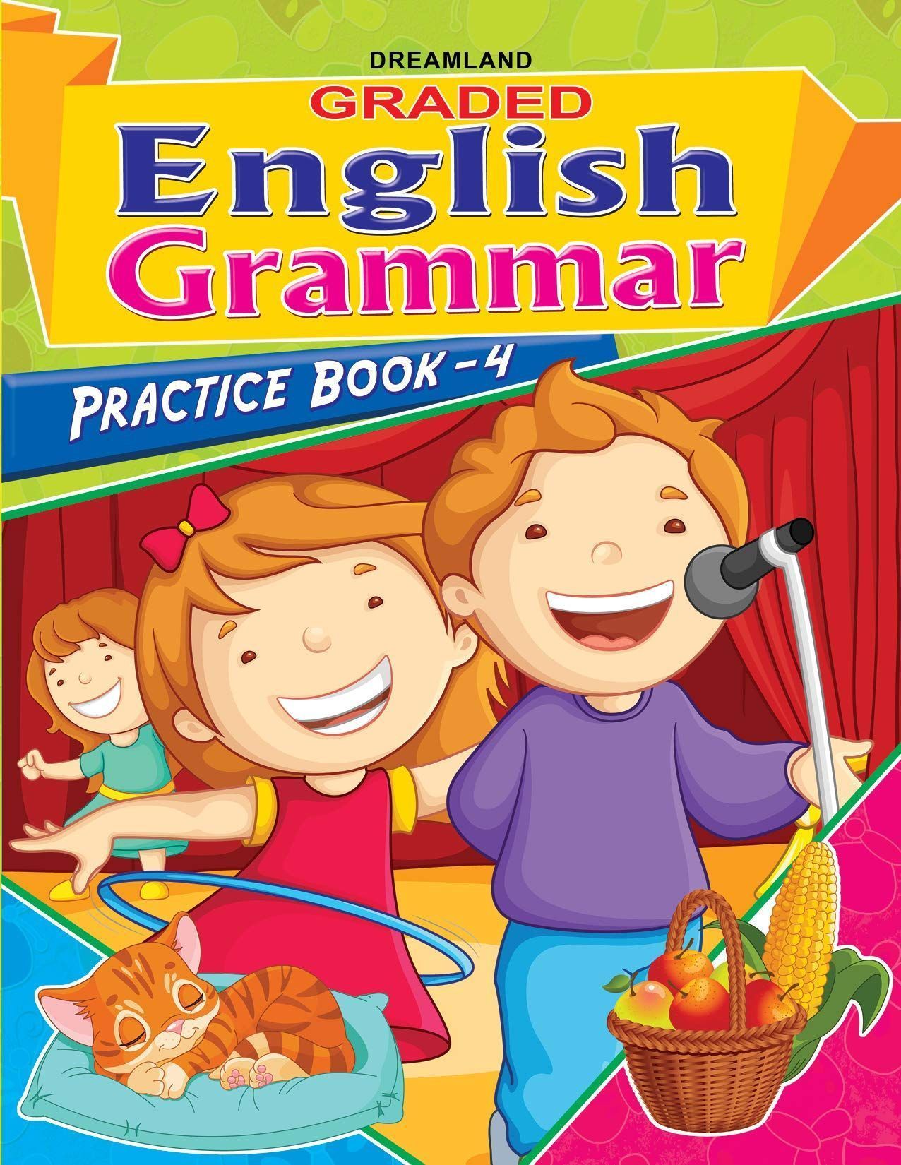 Graded English Grammer Practice-4 [Paperback] Dreamland Publications