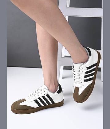 Fashion Victim White Women's Sneakers