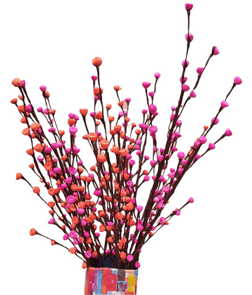 Fab n Style Assorted Multicolour Artificial Flowers Bunch - Pack of 1