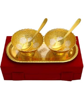 Spherulemuster - Aluminium Pooja Bowl 20 cm ( Pack of 5 )