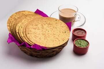 Raiyoli Jeera Khakhra No Preservatives Ready to Eat for Breakfast Easy Snacks - Pack of 2 - 200gm 14 pc  each