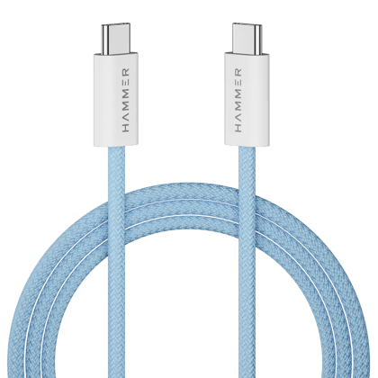 Hammer 65W Type C - Type C Fast Charging Tangle Free Wire