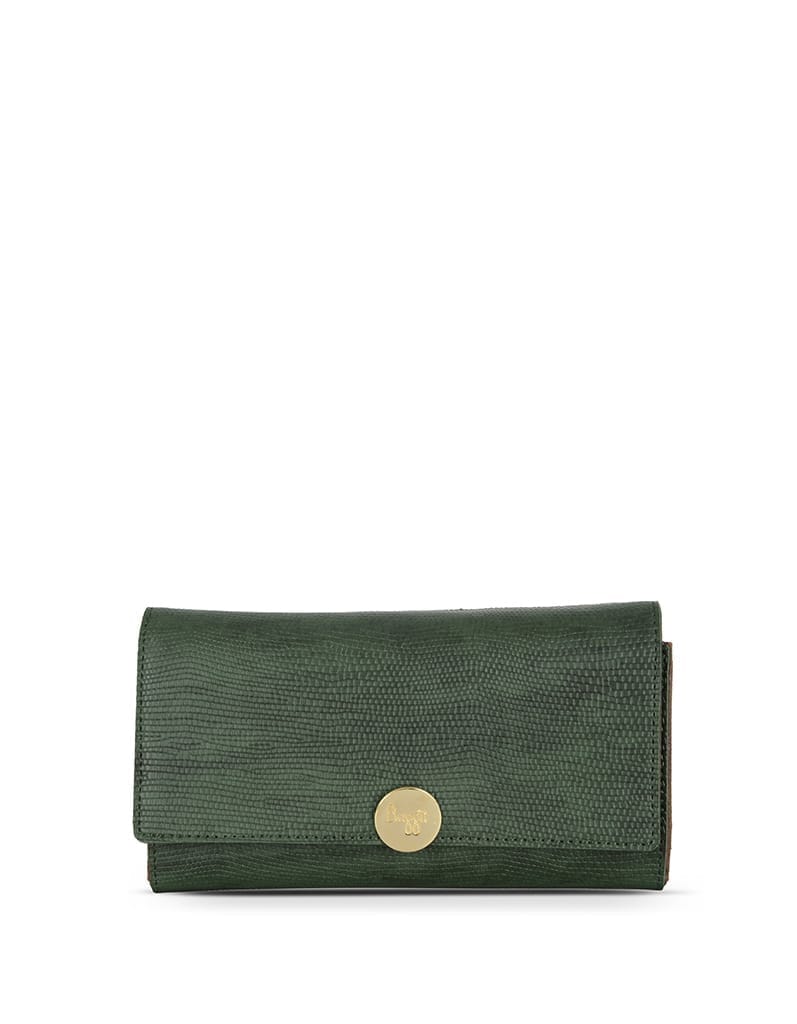 FINJA Y G X WALLETS 3 FOLD L OLIVE
