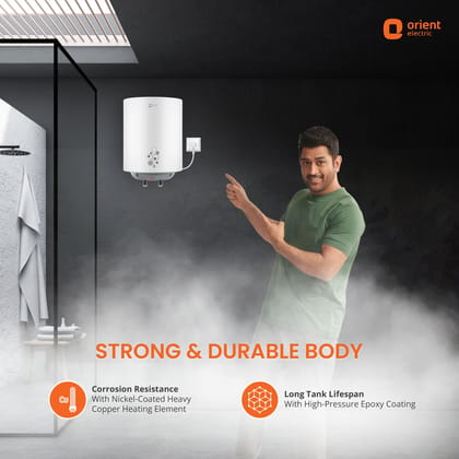 Ecoswift Pro Water Heater (Geyser) | Rust Proof Water Heater for Home Bathroom | 5 Years Warranty Ecoswift Pro Water Heater (Geyser) | Rust Proof Water Heater for Home Bathroom | 5 Years Warranty - 15L