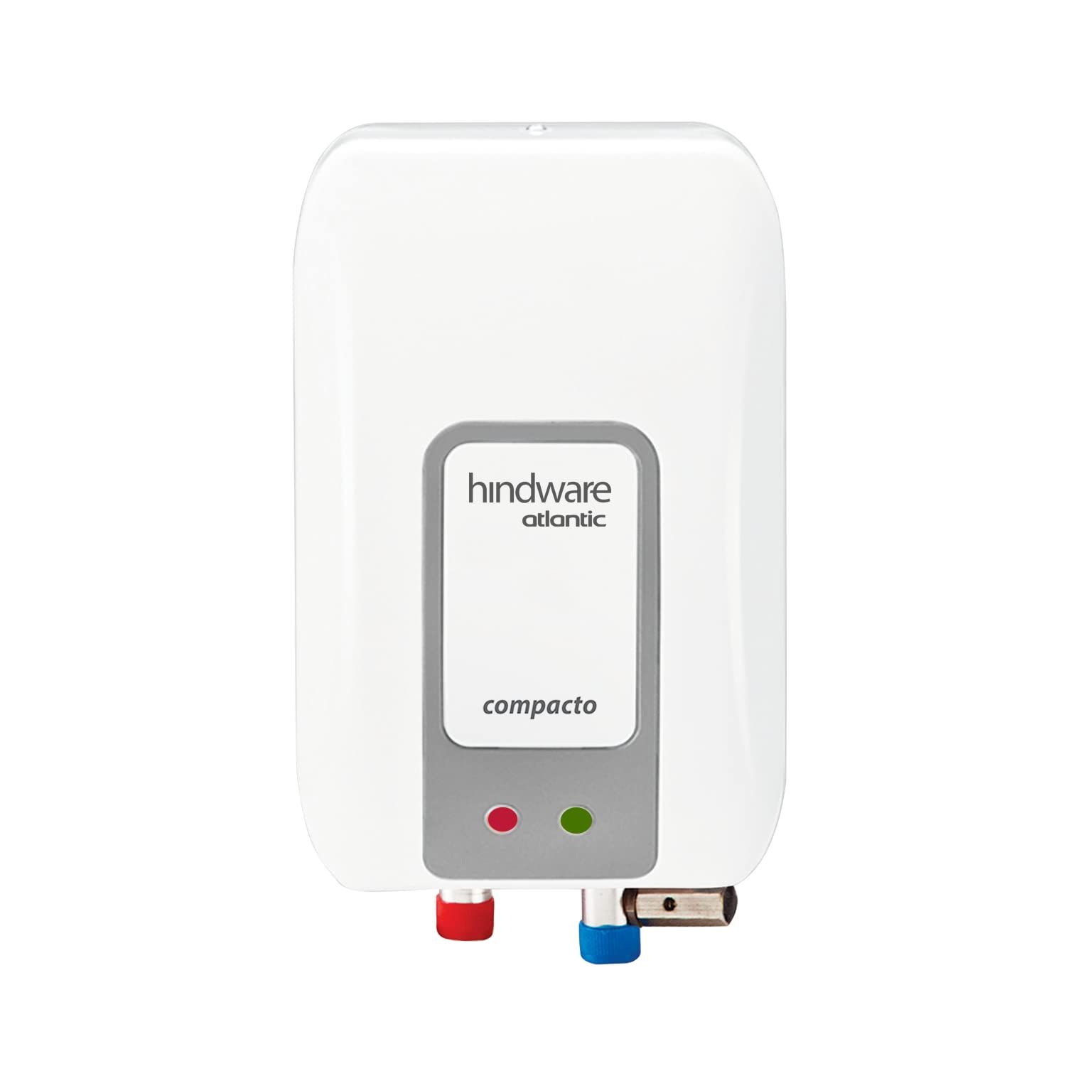 Hindware Smart Appliances Compacto 3 Litre Instant water heater with Stainless Steel Tank, Robust Construction, Pressure Relief Valve And I-thermostat Feature (White And Grey) Hindware Smart Appliances Compacto 3 Litre Instant water heater with Stainless