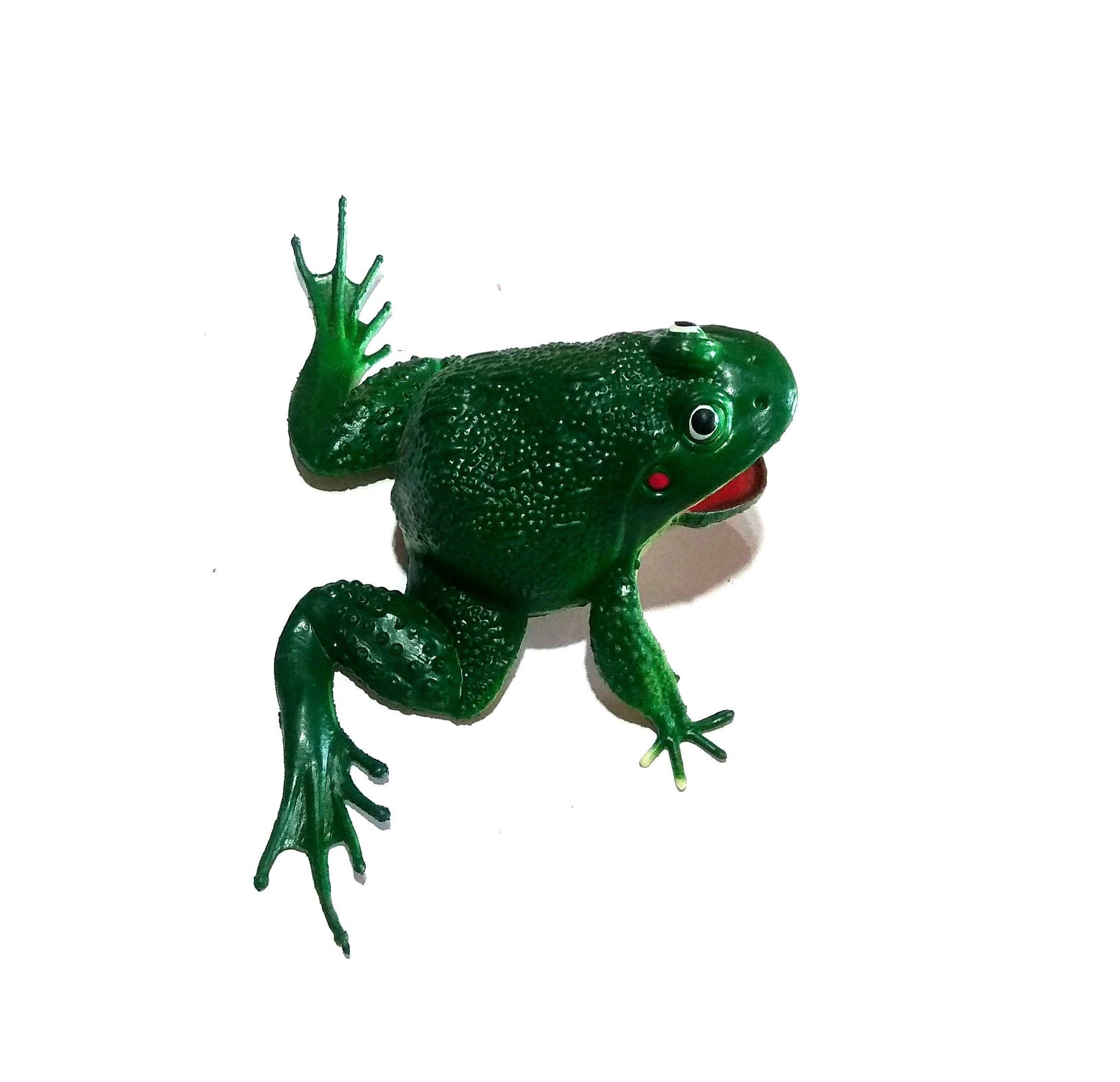 Nawani Cute Rubber Frog Toy, Size- 11/15