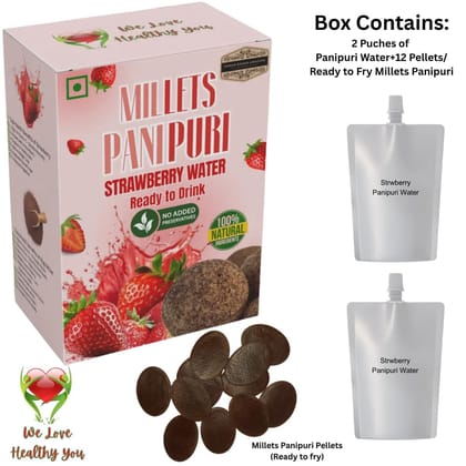 Pani-Puri Water (Strawberry) 400ml Pack of 2 (200ml+200ml) |Ready to Drink Pani Puri Water | No Preservatives Portable Authentic Tasty Water (Strawberry) | FREE 6 pallets of Panipuri with each pack Pani-Puri Water (Strawberry) 400ml Pack of 2 (200ml+200ml) |Ready to Drink Pani Puri Water | No Preservatives Portable Authentic Tasty Water (Strawberry) | FREE 6 pallets of Panipuri with each pack