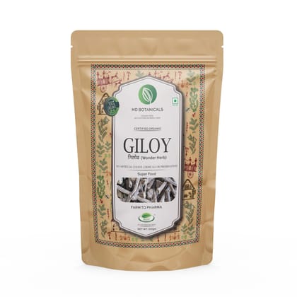 MD Botanicals Giloy Powder Ayurvedic Immunity & Wellness Booster | Amruthavalli podi | Tinospora cordifolia | No Added Preservative, Fresh (100gm, GILOY)