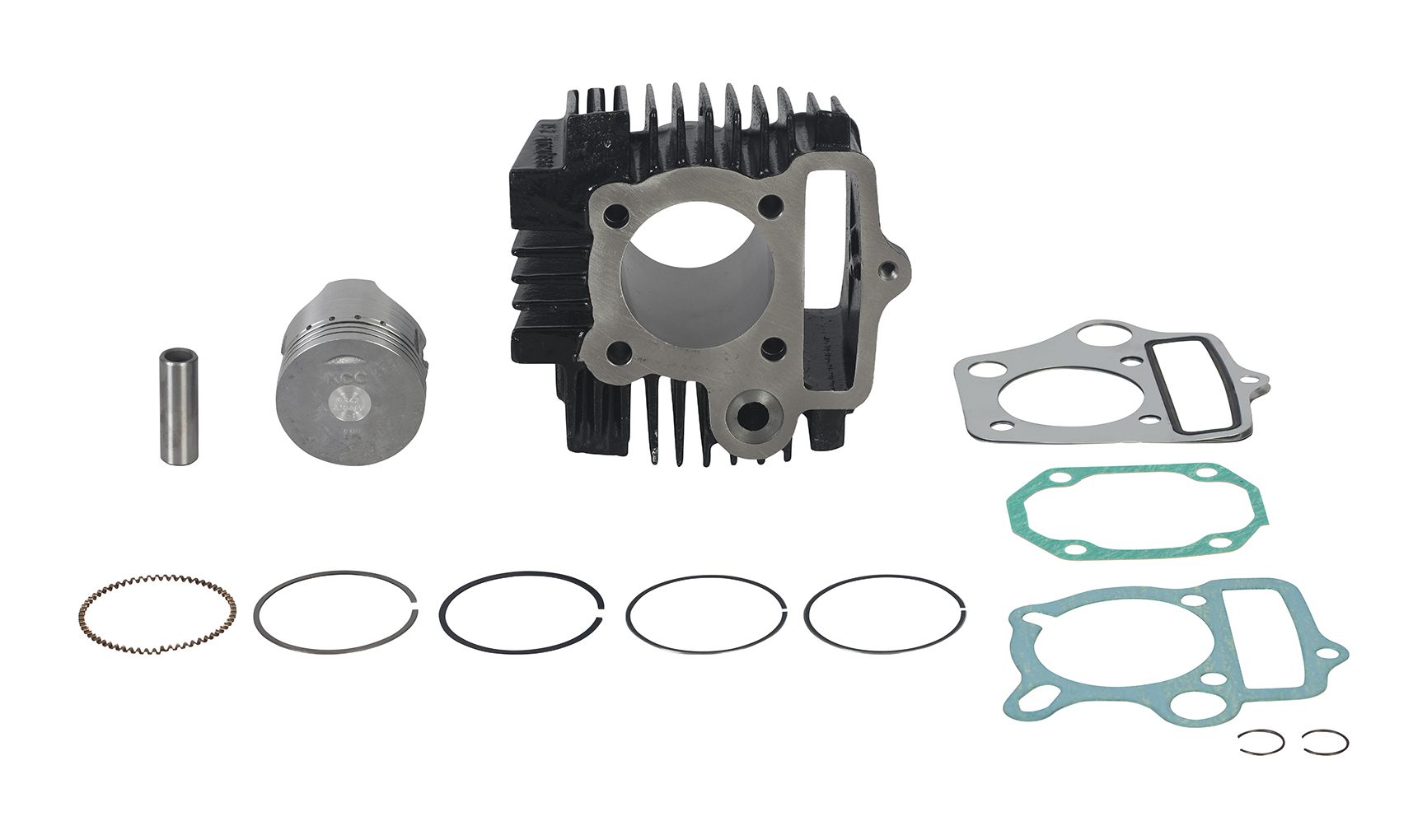 Hero Genuine Engine Cylinder Block Kit with Piston – Smooth & Efficient Engine Core for Splendor Plus (Mar,2012) - 21K240S