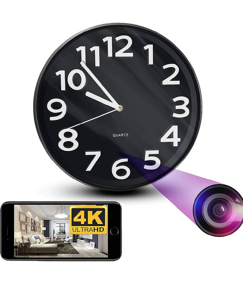 Vizio SPY WALL BLACK CLOCK Cable Spy Product