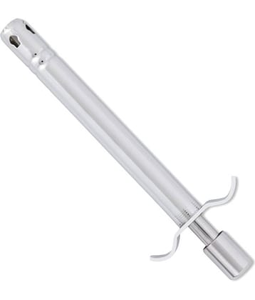 HomePro Gas Lighter Stainless Steel Silver Pack of 1