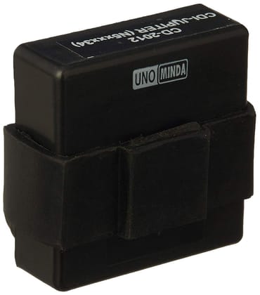 Uno Minda CD-2012 CDI- Black CASE, 2 PIN White, 4 PIN White & 2 PIN White Male COUPLERS, 2 PIN with Female Coupler for-TVS-Jupiter