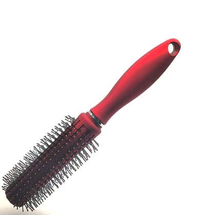 Elecsera Round Hair Brush with Soft Nylon Bristles for Women and Men