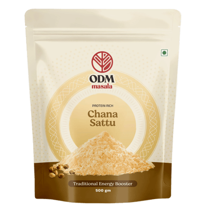ODM Masala Chana Sattu (Roasted Gram Flour) - for Litti Sattu Drink