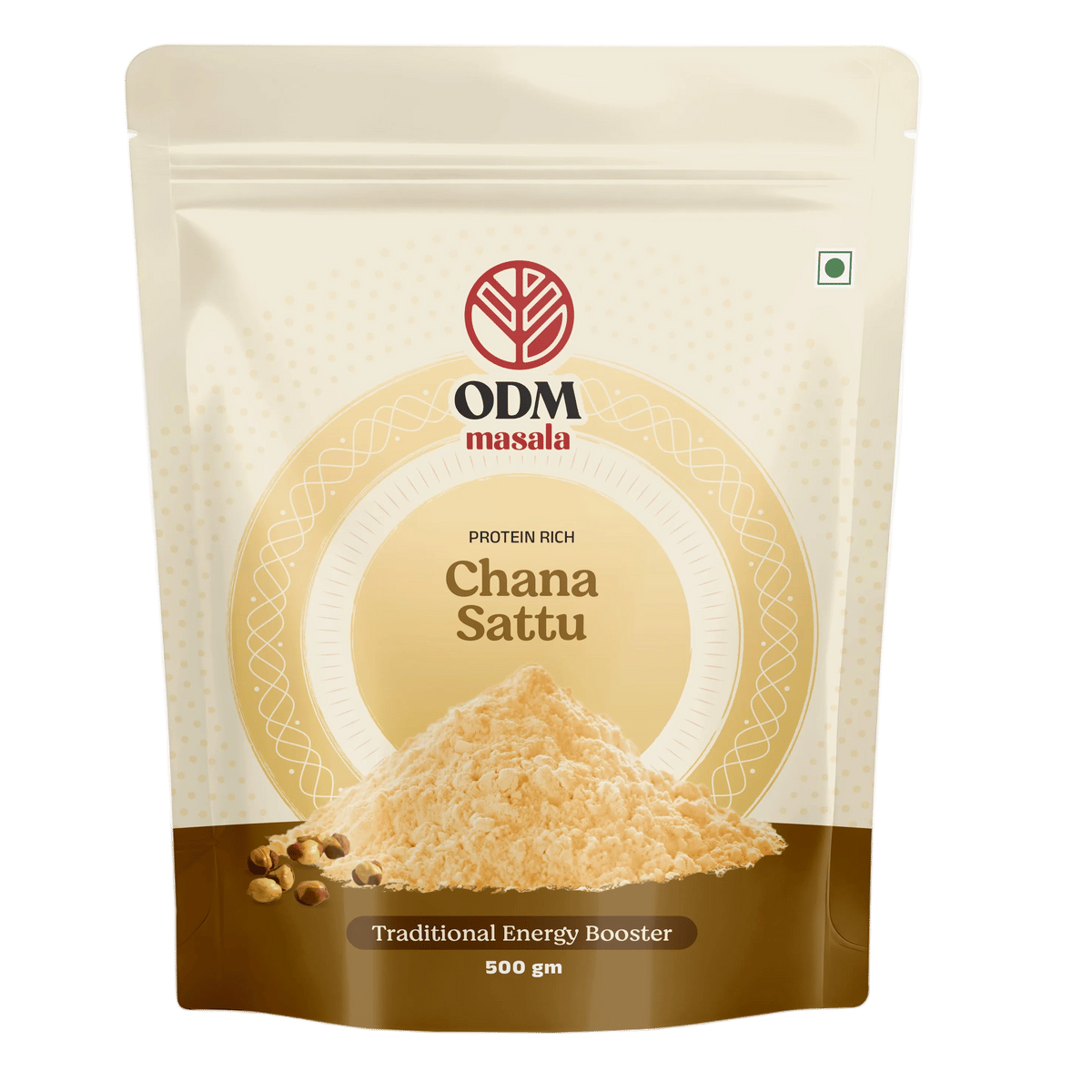 ODM Masala Chana Sattu (Roasted Gram Flour) - for Litti Sattu Drink