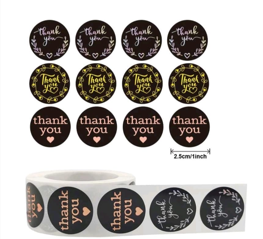 Thank You Stickers - cdtb04