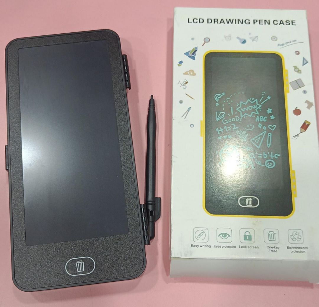 Esmi- *Lcd Drawing Pencil Box* ( 1 pc n above 175/- each Random )