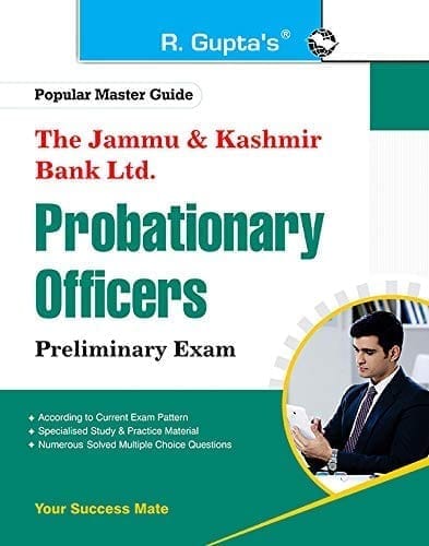 The Jammu & Kashmir Bank Ltd. Probationary Officers (Preliminary) Exam Guide [Paperback] [Jan 25, 2023] RPH Editorial Board
