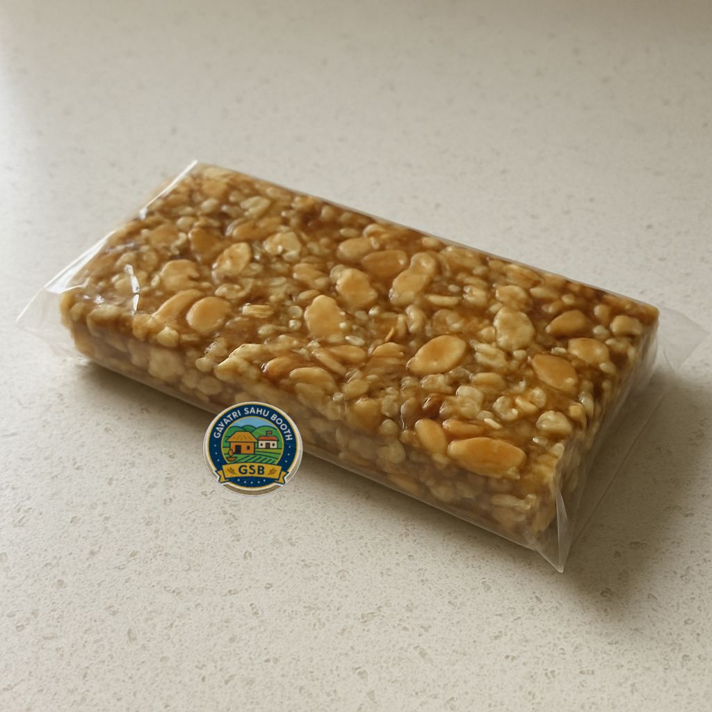 Gayatri Sahu Booth's dry fruit chikki