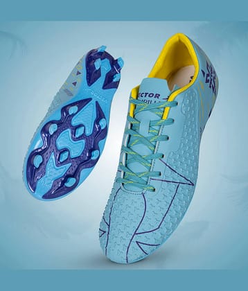 Vector X Thriller Light Blue Football Shoes