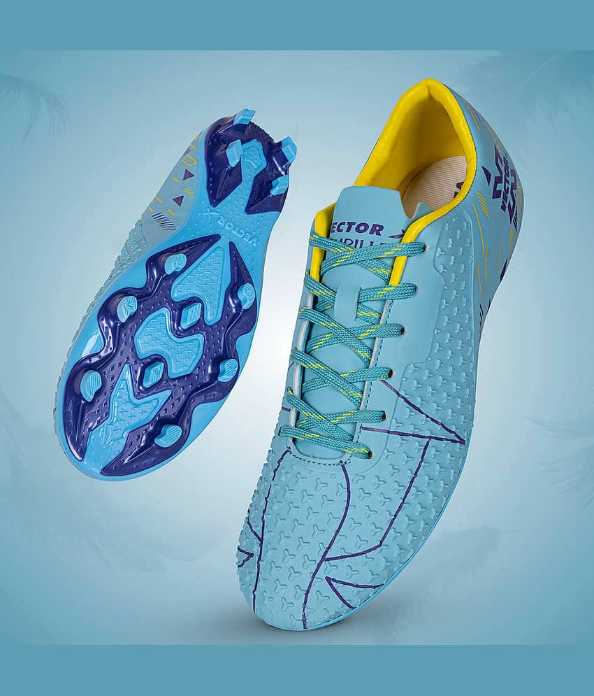 Vector X Thriller Light Blue Football Shoes