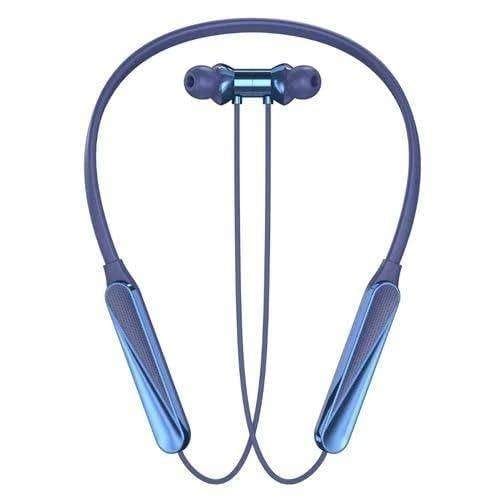Wireless Neckband Bluetooth Earphones 72Hrs Voice Assistant TypeC Charging Blue Colour
