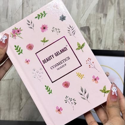All In One Makeup Book For Complete Makeup Look Including Eyeshadow, Highlighter, Blusher, Contour..