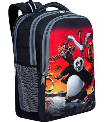 AXEN BAGS 30 Ltrs Polyester Backpack *For Men ( Black )