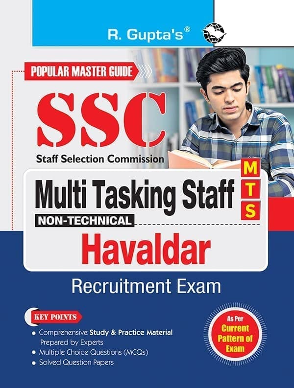 SSC: Multi Tasking Staff (Non-Technical) & Havaldar Recruitment Exam Guide (R-1382)