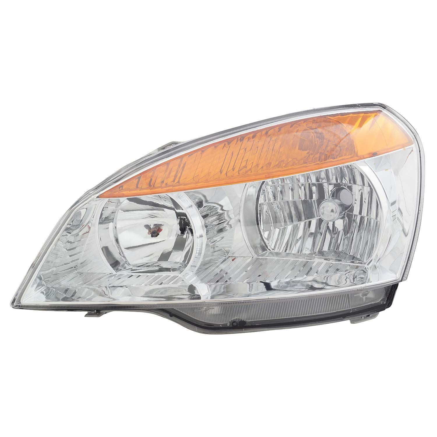 UNO Minda HL-55008AY Head Light Assembly with Wire & Yellow Lens - Left for Tata Indigo CS