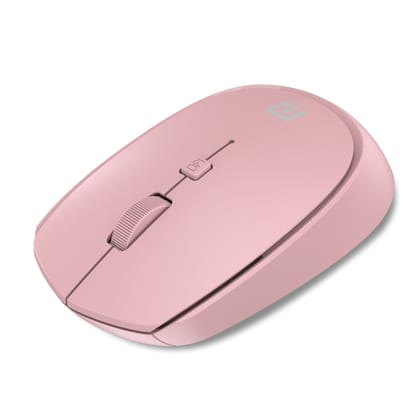 Portronics Toad 23 Wireless Optical Mouse with 2.4GHz, USB Nano Dongle, Optical Orientation, Click Wheel, Adjustable DPI