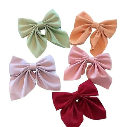 Multi-Color Short Bow PIns [5 Pcs]