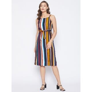 Purys Women Multicolor Sheath Dress