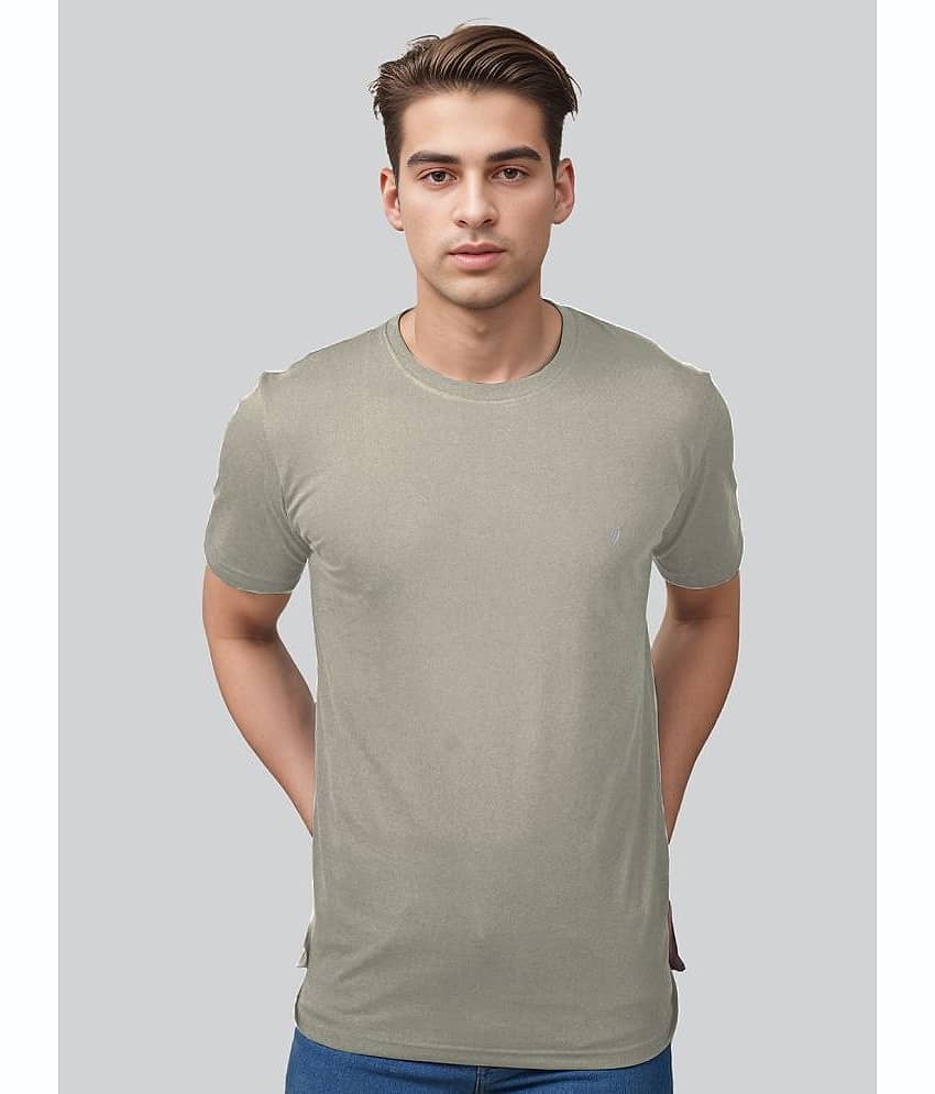 Lux Nitro Pack of 1 Cotton Blend Relaxed Fit Men's T-Shirt ( Grey )