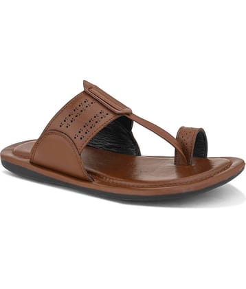 Fashion Victim Brown Men's Kolhapuris
