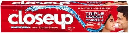 Close Up Ever Fresh Red Hot Anti Germ Gel Toothpaste 40 GRAM