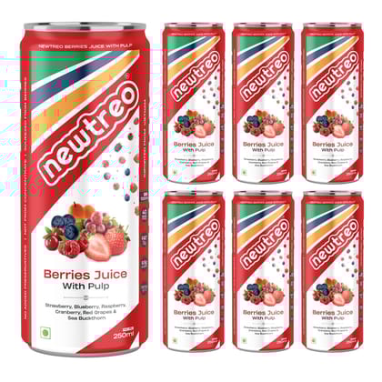 Newtreo Berries Juice with Pulp 250ml