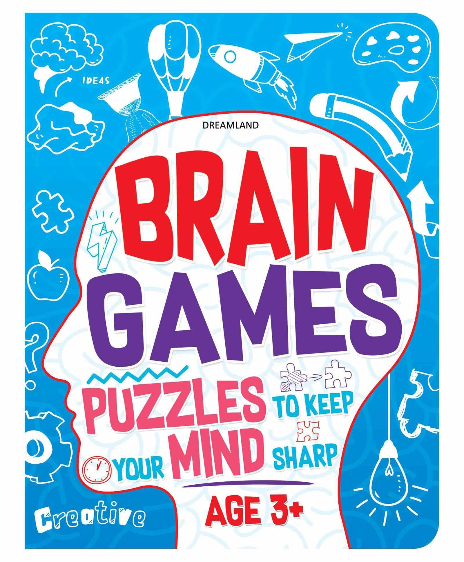 Brain Games Age 3+ [Paperback] Dreamland Publications
