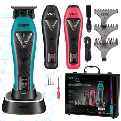 VGR V-035T Professional Hair Trimmer with 9000 RPM Vector Motor