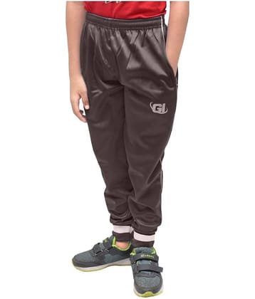 Goodluck Pack of 1 Boys Polyester Trackpant ( Brown )
