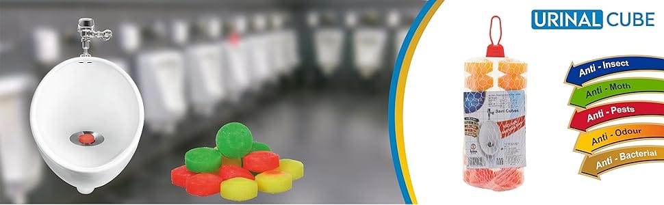 Wonder Fresh Urinal Cubes | Sani Cubes | Urinal Balls 200 g Each  Pack of 4