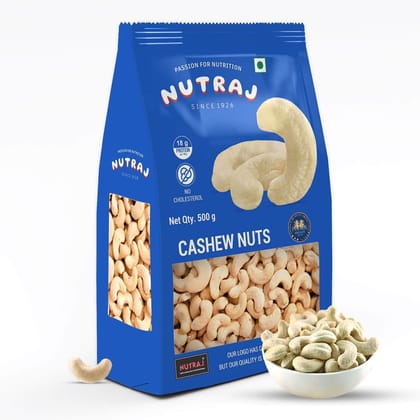 Nutraj Special Cashews (W320) Kaju 500g Nutraj Special Cashews (W320) Kaju 500g