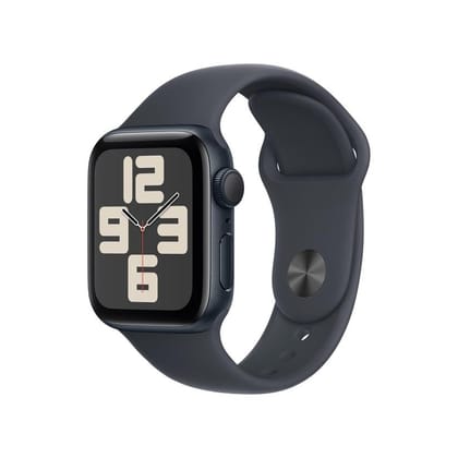 Apple Watch SE GPS 40mm Midnight Aluminium Case Midnight Sport Band M/L