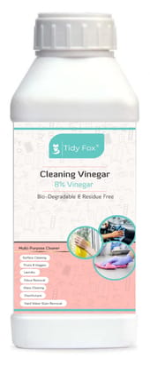 Tidy Fox Cleaning Vinegar / All Purpose Cleaner / 8% Vinegar / 1 litre